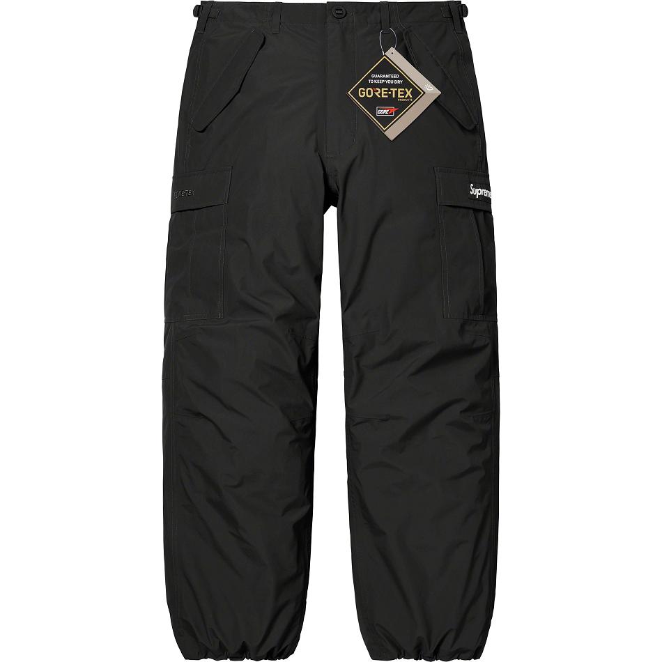 Supreme GORE-TEX PACLITE® Cargo Pant Hlače Crne | HR179AP