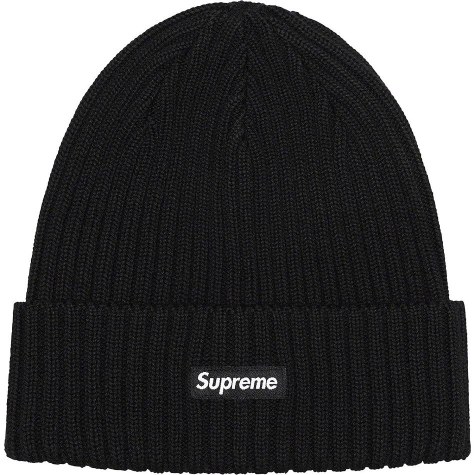 Supreme Overdyed Beanie Šeširi Crne | HR430WY