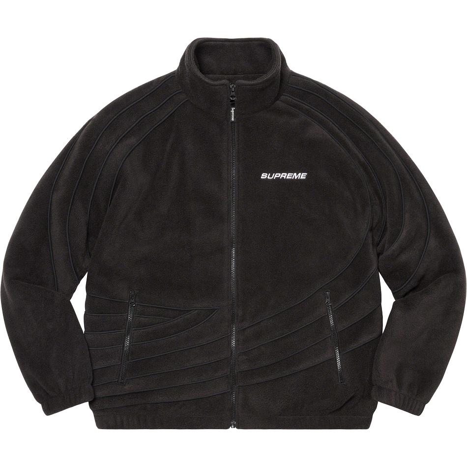 Supreme Racing Fleece Jakne Crne | HR147TV