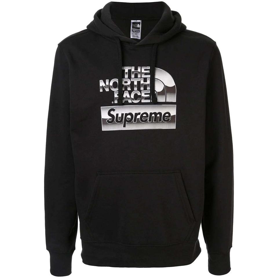 Supreme X The North Face lic Logo Hooded Dukserice Metalne | HR337DN