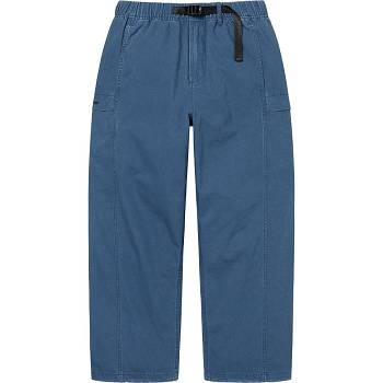 Supreme Belted Trail Pant Hlače Tamnoplave | HR178PQ