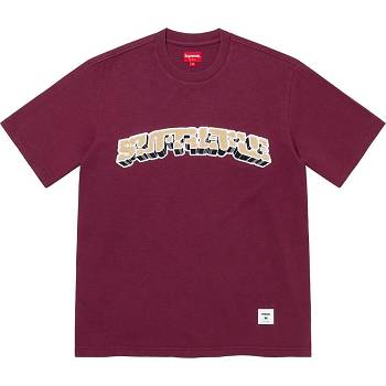 Supreme Block Arc S/S Top Džemperi Crvene | HR264KI