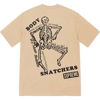 Supreme Body Snatchers Tee Majice Smeđe | HR349NB