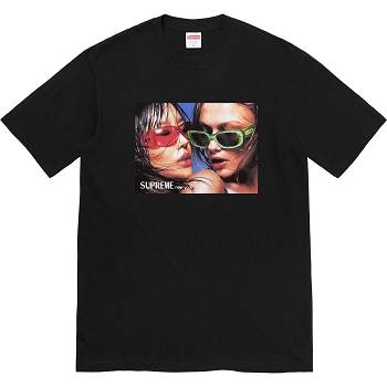 Supreme Eyewear Tee Majice Crne | HR364FM