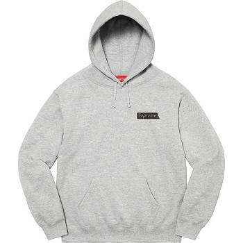 Supreme Fiend Hooded Dukserice Sive | HR302RW