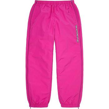 Supreme Full Zip Baggy Warm Up Pant Hlače Roze | HR160KI