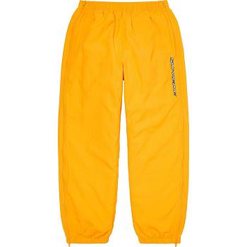 Supreme Full Zip Baggy Warm Up Pant Hlače Žute | HR162ZG