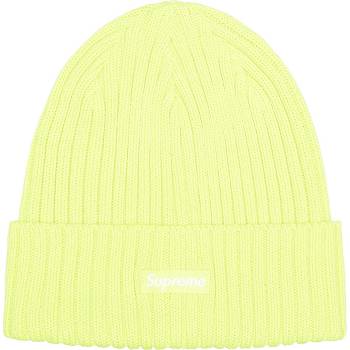 Supreme Overdyed Beanie Šeširi Žute | HR433TV