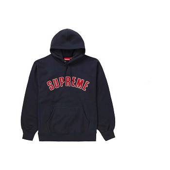 Supreme Pearl Logo Hooded Dukserice Crne | HR330YU