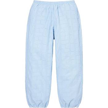 Supreme Repeat Stitch Track Pant Hlače Plave | HR192BC