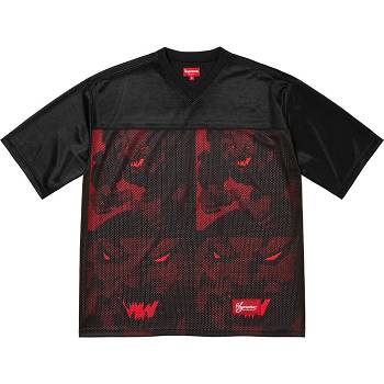 Supreme Ronin Football Jersey Džemperi Crne | HR286FM