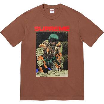 Supreme Ronin Tee Majice Smeđe | HR351QZ