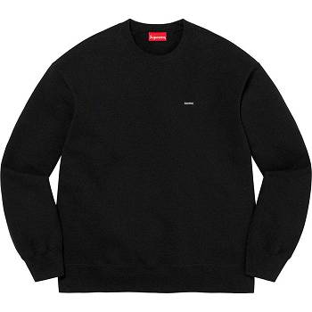 Supreme Small Box Crewneck Dukserice Crne | HR305UT