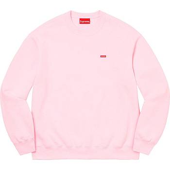 Supreme Small Box Crewneck Dukserice Roze | HR309AP