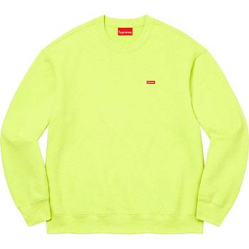 Supreme Small Box Crewneck Dukserice Zelene | HR310SO