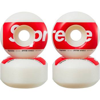 Supreme Spitfire® Shop Wheels (Set of 4) Skateboard Pribor Bijele | HR415DN