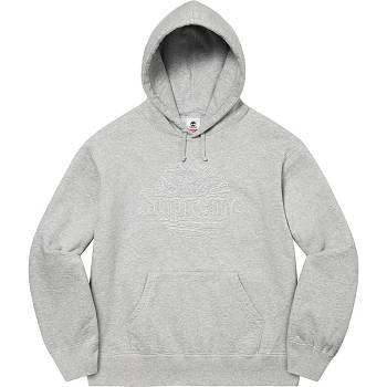 Supreme Timberland® Hooded Dukserice Sive | HR289JJ